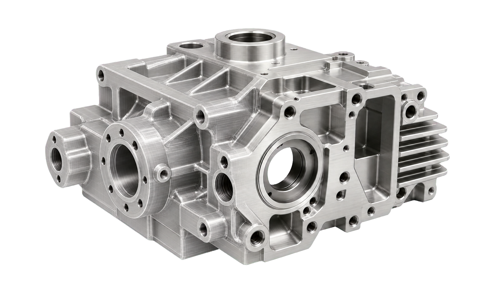 Gefertigtes CNC-Gehäuse aus Aluminium